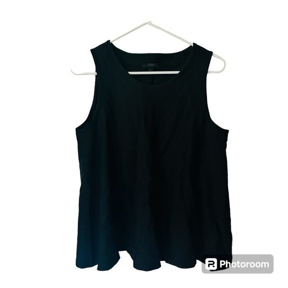 Cos Sleeveless Scoop Neck Blouse - Picture 1 of 9